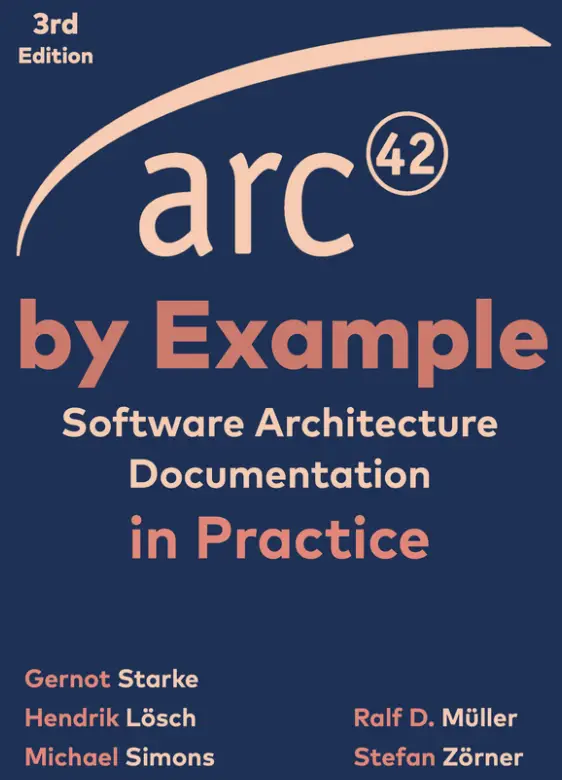 arc42 by Example - 3rd edition Bookcover